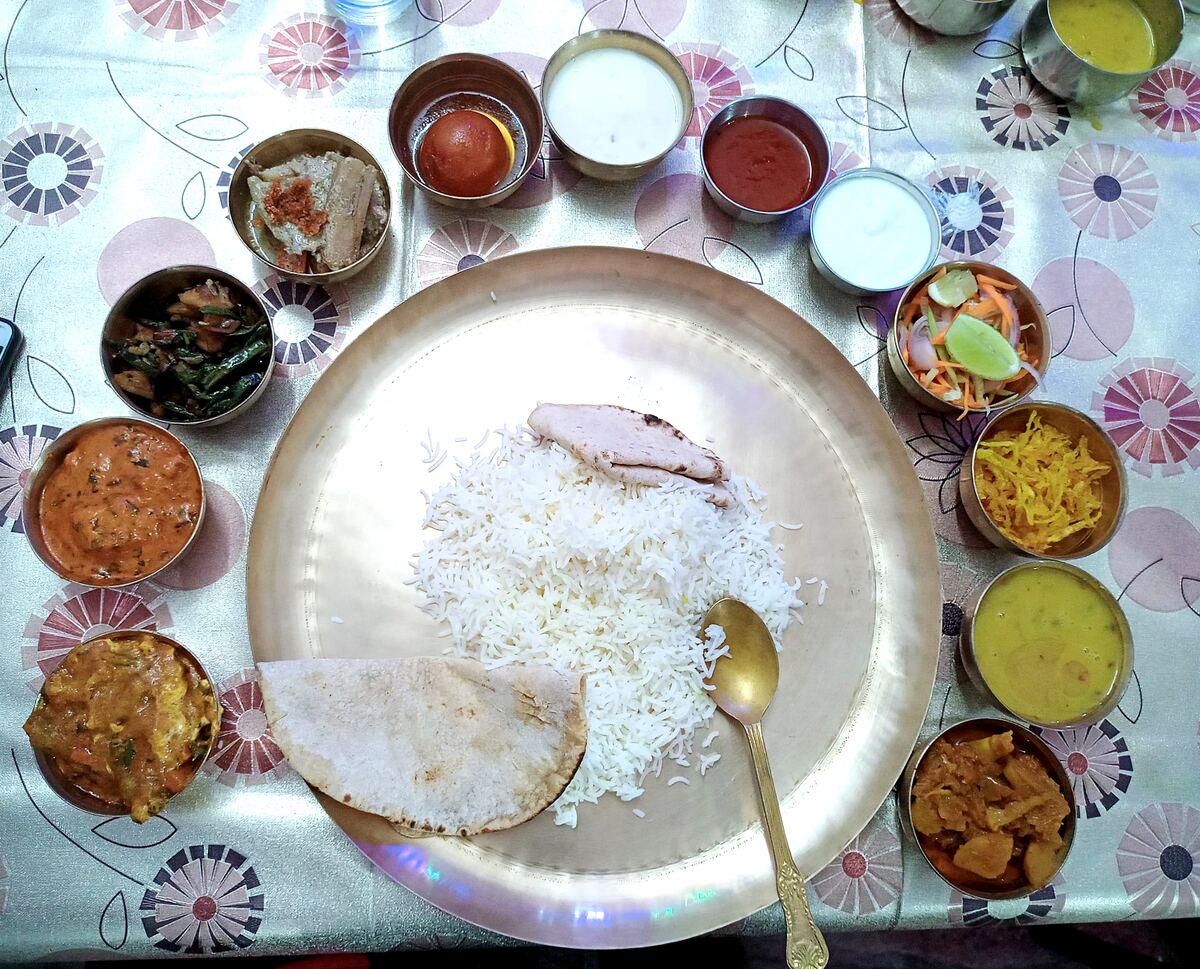 Thali platter